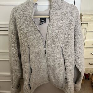 Champion Gray Sherpa Jacket